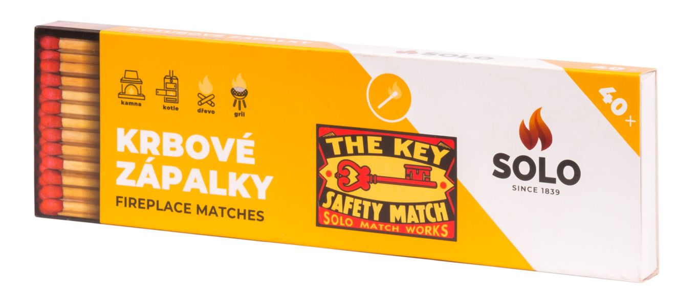 SOLO zápalky krbové 20 cm - Supergrily.cz SOLO zápalky krbové 20 cm - Supergrily.cz