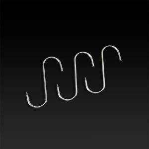 Dry-Ager Nerezový S - hák pro zavěšení masa do Dry Ageru 160 x 8 mm - Supergrily.cz