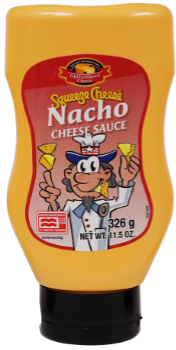 Sýrová omáčka Nacho Squeeze Cheese - Supergrily.cz Sýrová omáčka Nacho Squeeze Cheese - Supergrily.cz
