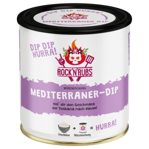 Rock'n'Rubs kořenící směs na dip - STŘEDOZEMNÍ