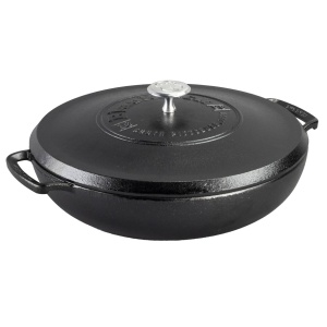 Lodge Nízký litinový hrnec Blacklock 3