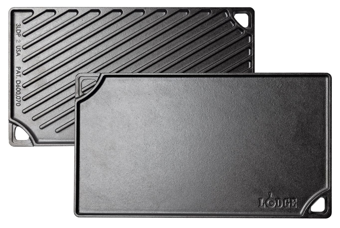 Oboustranný litinový tál Lodge 43 x 24 cm - Supergrily.cz Oboustranný litinový tál Lodge 43 x 24 cm - Supergrily.cz