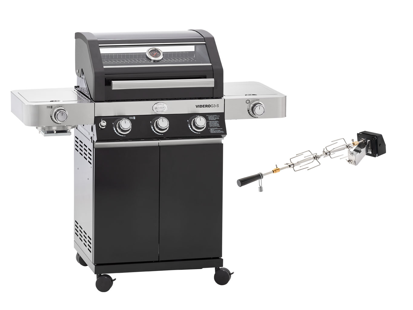 Plynový gril Rösle Videro G3-S Vario+ - Supergrily.cz