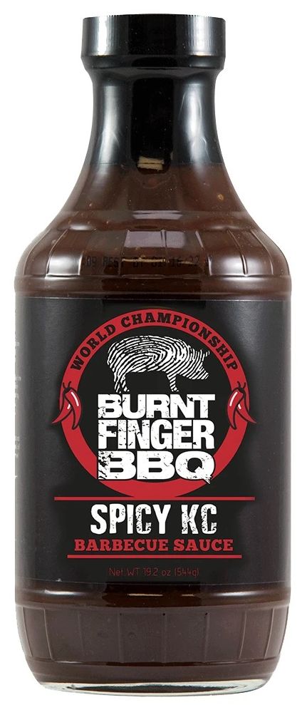 BBQ omáčka Burnt Finger Spicy KC