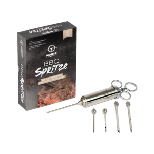 Moesta BBQ Nerezový vstřikovač marinády s 5 různými jehlami - Supergrily.cz